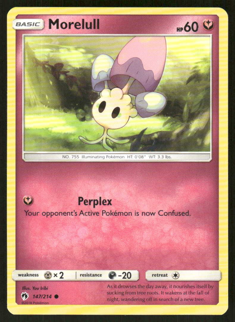 Pokemon Morelull 147/214 Lost Thunder C LP