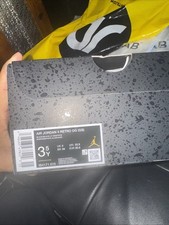 Air Jordan 4 Retro Og Gs Black Cat Size 3.5y IB4171 010