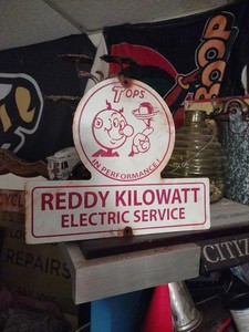 Reddy Kilowatt Sign | eBay