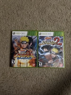 Naruto Ultimate Ninja Storm Generations Storm 2 Xbox 360 Lot