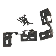 Replace Amerock BP2605 Antique Brass Knife Hinges 1/4" Overlay Youngdale #5