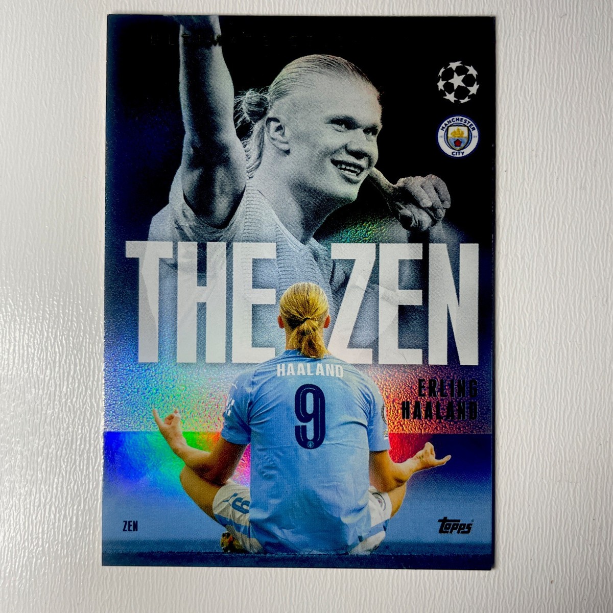 ハーランド サインカード haaland サッカー メッシ topps アーリング・ハーランド 直筆サインカード Erling Haaland 50