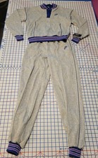 NEW NWT Vintage Early 80s Nike Blue Tag Sweatsuit Jacket Womens Sz. Large 1980s