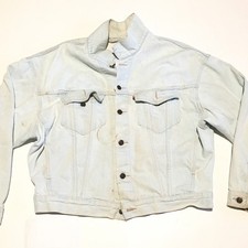 Vintage Levis 90s Denim Jean Type III Trucker Jacket Men  s Size Large