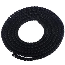 Cable Management Sleeve Customizable Cable Length Protects Wires From Pets