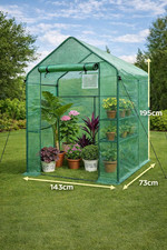 Premium Large Walk In Greenhouse Garden Grow house PE Garden Greenhouse 195CM