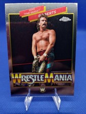 Jake The Snake Roberts 2026 Topps Chrome WWE #WMR-4 Wrestlemania Insert Card
