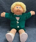 Vintage Cabbage Patch Doll 1978 1982 Blue Eyes Blonde Hair Xavier Roberts Nice!