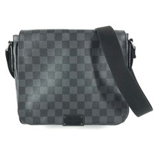 LOUIS VUITTON N41260 Damier Graphite District PM Messenger Shoulder Bag
