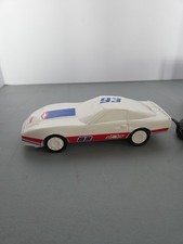 1986 Columbia Corvette Car Telephone Vintage White Novelty Phone Untested