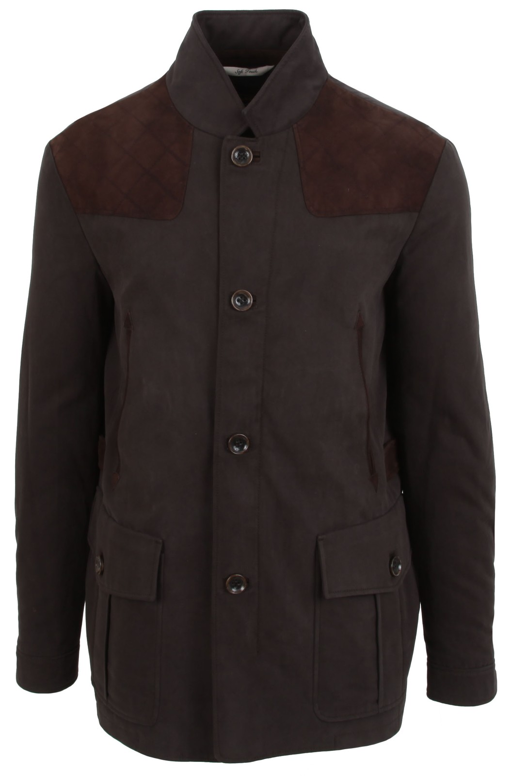 Paul & Shark Yachting Jacket Coat Soft Touch Size L Goat Leather Goat Leather