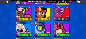 52K TROPHY/ 26Max Brawler+/23Hyper+/ 84/100 Brawler/4LEG/4Mithic/54 Epic/Cheap