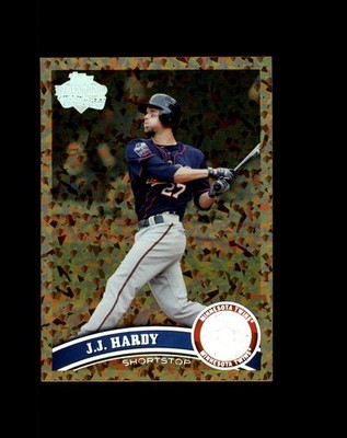 #272 J.J. Hardy 2011 Topps Cognac Diamond Anniversary Parallel