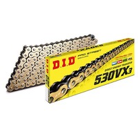 DID Catena S 530VX3 M112-R FUR Suzuki 1000 GSX-R 07/08 Oro/Nero