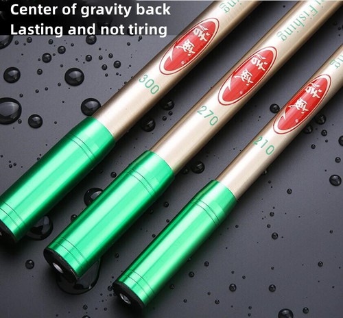 Telescopic Fishing Rod 2.1M-3.6M Rock Carbon Fiber Rods Portable Travel Spinning - Picture 16 of 22