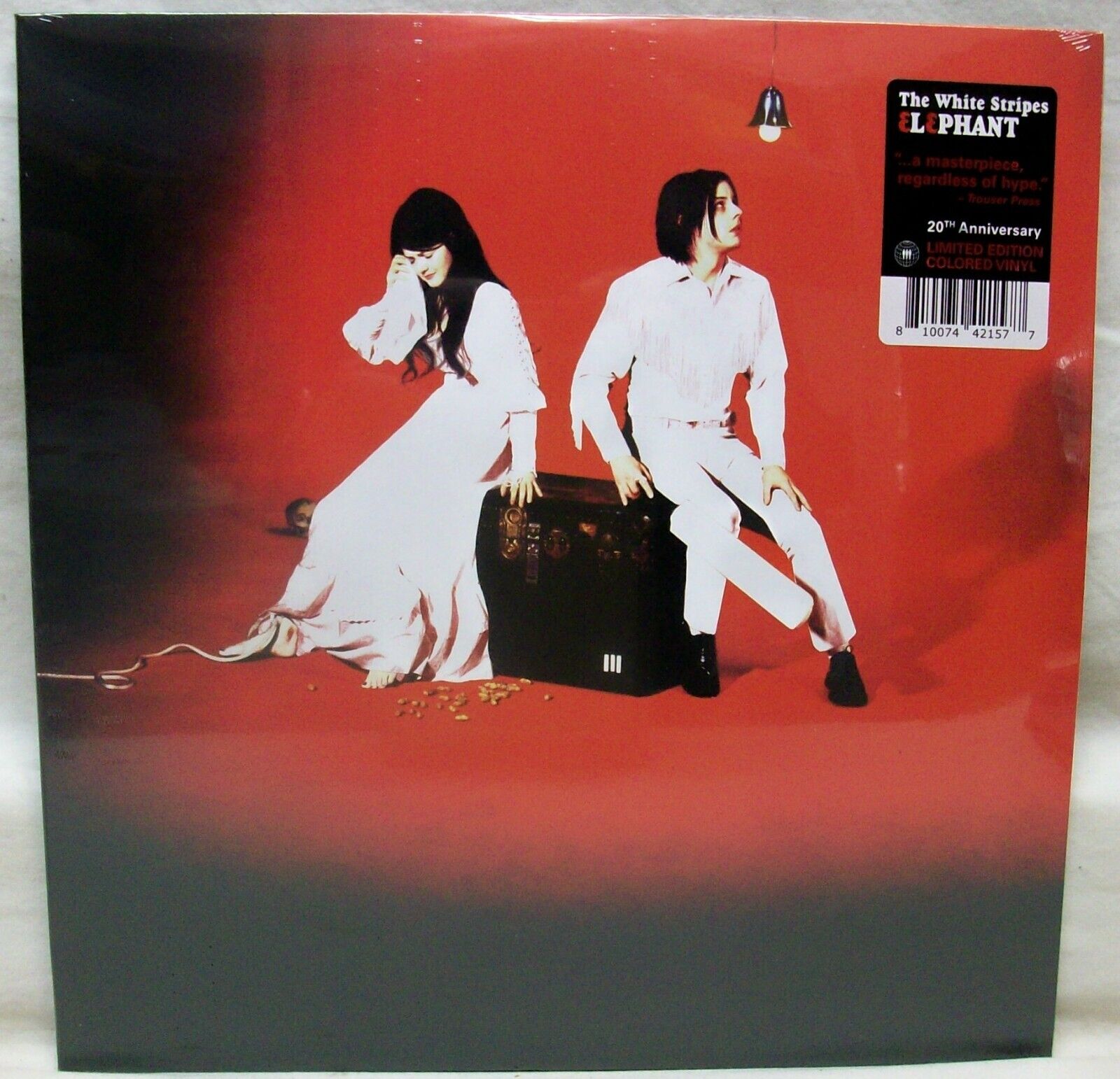 NEW & Sealed White Stripes "Elephant" 2-LP Color Vinyl Records (TMR200) 20th Anv