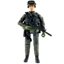 1:18 Blue Box Toys BBi Elite Force US Navy Seal Operator Team Leader Figure