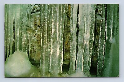 Richard C. Miller Coudersport Ice Mine Pennsylvania Postcard Unposted