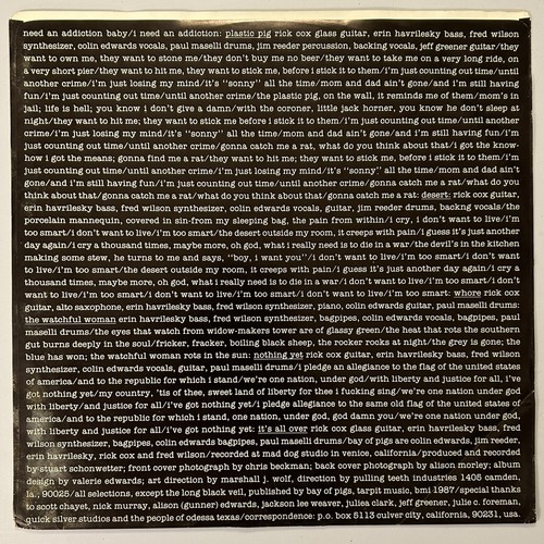 BAY OF PIGS - Plastic Pig - 1987 CHAMELEON chlp8606 - Vinyl LP w/ Inner Sleeve - Picture 4 of 6