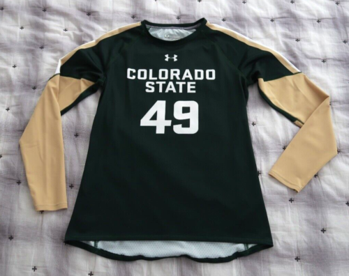 CSU Rams Colorado State University Volleyball Jersey Medium Ruby Kayser #49 UA
