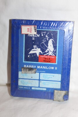 NEW Barry Manilow II SEALED 8 Track TAPE 4016 H