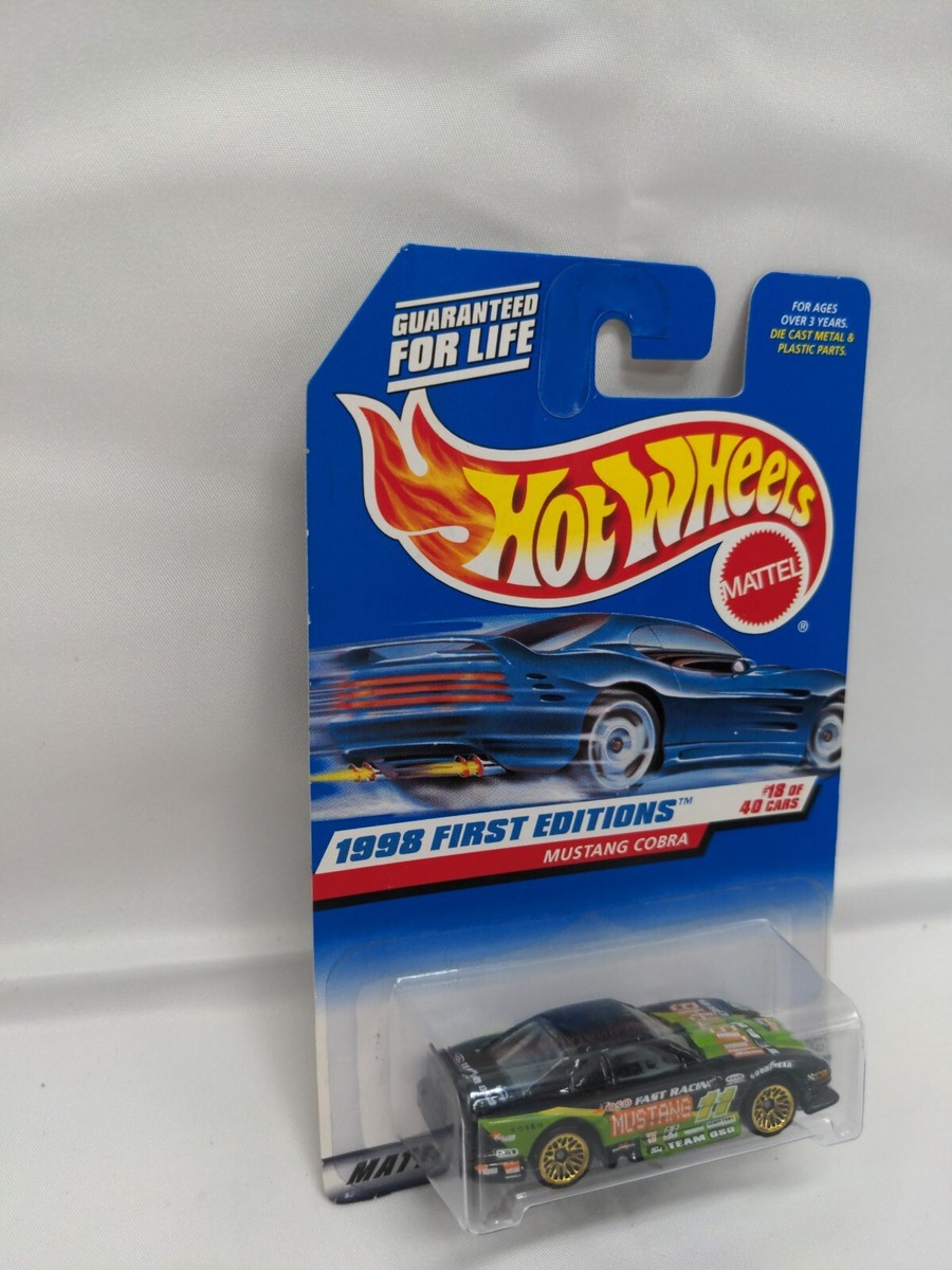 Hot Wheels 1998 First Editions Ford Mustang Cobra 18/40 #665