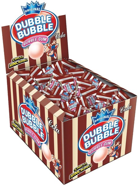 Mhd: 06/2026 Dubble Bubble Bubble Gum Cola - Kaugummi - 150 StüCk-image