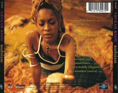 Erykah Badu: Baduizm (CD, HipHop/Funk/Soul, 1997) | eBay