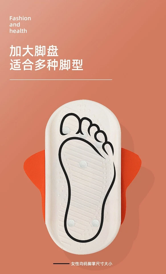 Mujeres Twisters Tabla de Ejercicios Doble Eje Imán Cintura Sin Ruido Fitness Foto 2 de 4