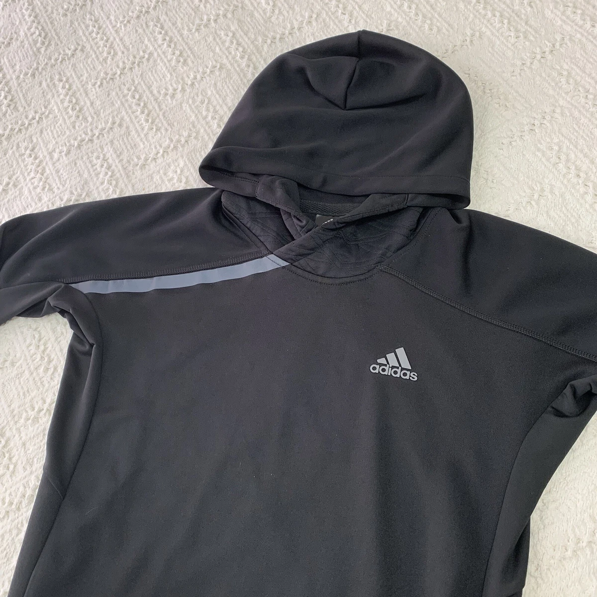 Adidas thumbhole best sale hoodie