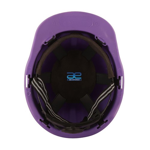 Sheltek Safety Helmet With Ratchet Type Adjustment (Violet) - Picture 4 of 5