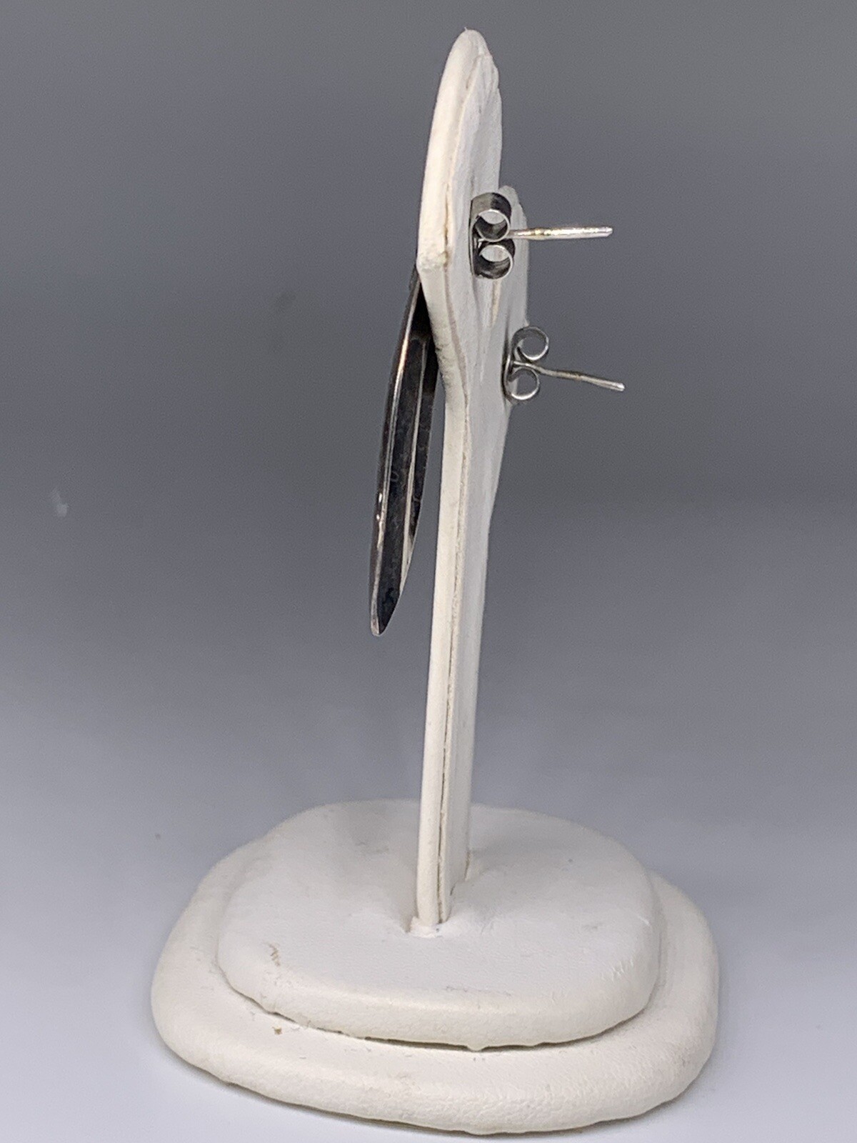 JAC Signed Artesian Sterling Silver Hammered Mode… - image 5