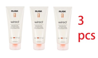 3 X Rusk Wired Flexible Styling Cream, 6 oz