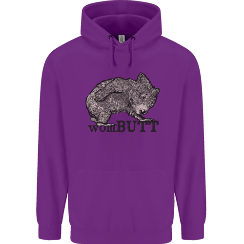 Wombutt Funny Wombat Childrens Kids Hoodie - Picture 70 of 72