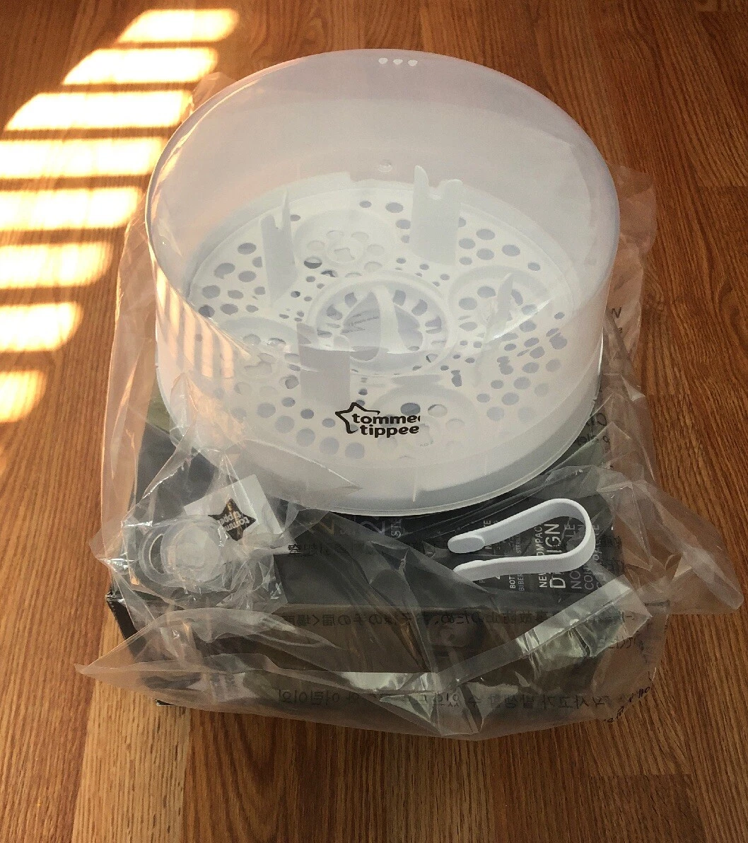 Tommee tippee microwave travel steam baby bottle sterilizer 2025