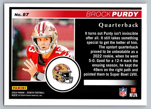 2024 Panini Zenith Football Retail Base 1-200 Pick your card - Picture 177 of 277