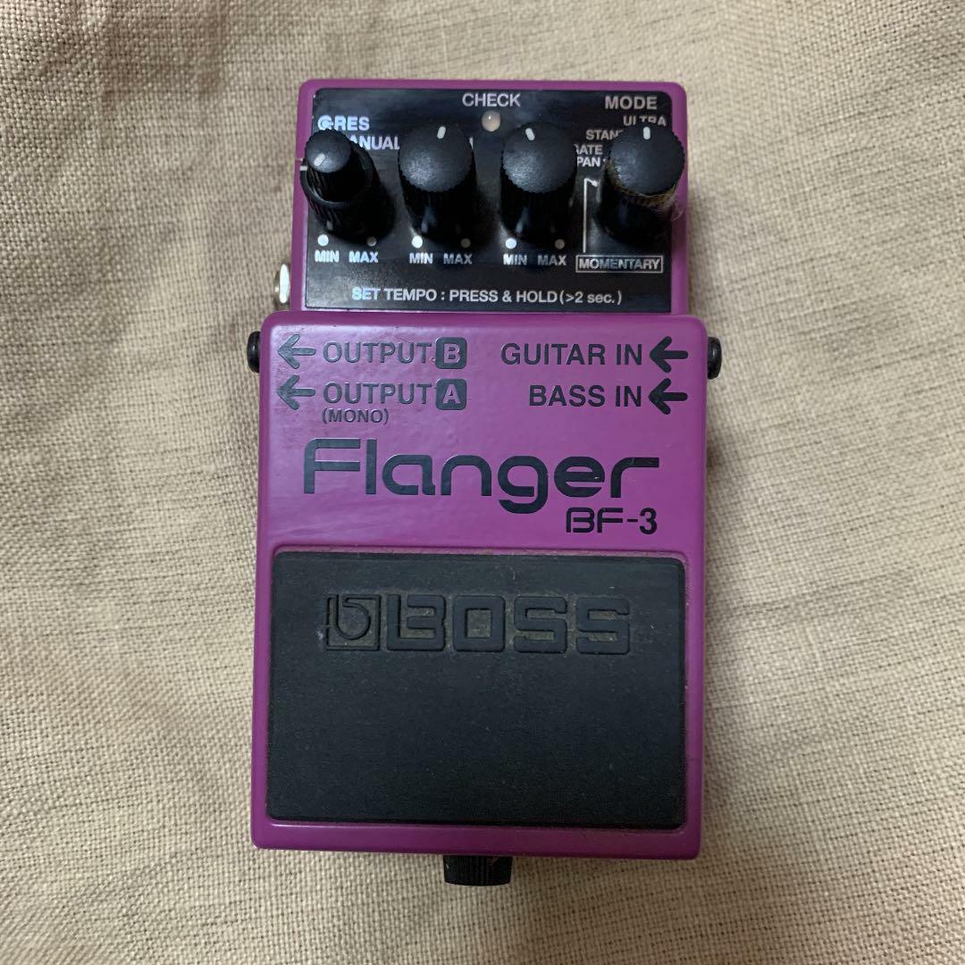 Boss BF-3 Flanger Guitar Effect Pedal Tested and Working Shipped Japan  Import
