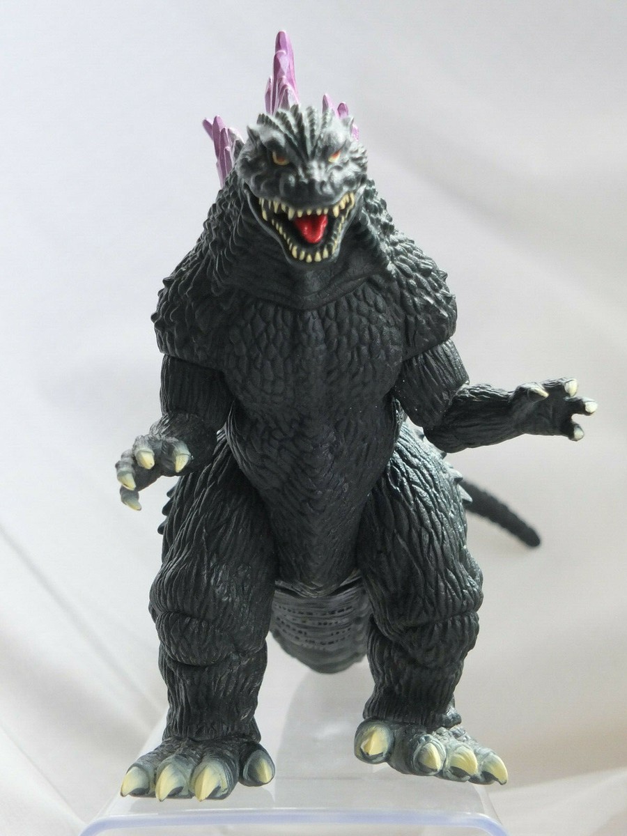 BANDAI ~ Godzilla 1999 Vinyl Figure 7” tall purple fins ~ SHIPS