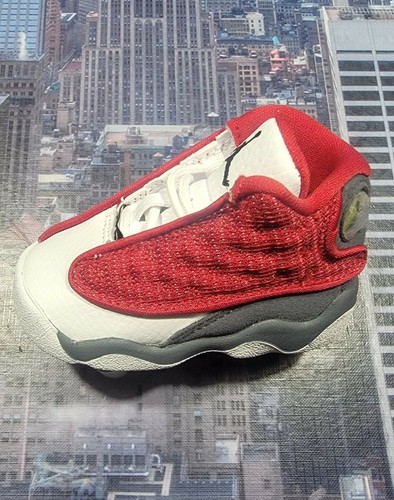 Nike Jordan 13 Retro Red Flint TD Toddler Size 3c 414581 600 New - Picture 5 of 7