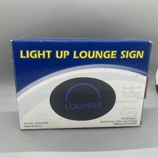 Light Up Lounge Sign - Battery Operated