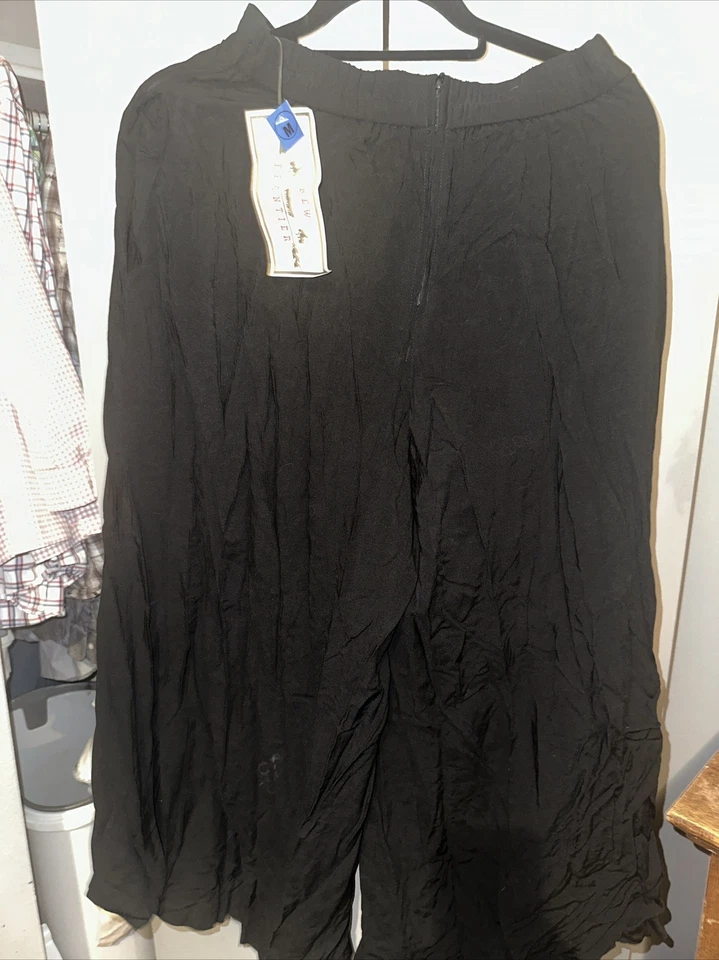 Юбка для верховой езды Culotte Frontier Classics викторианский стиль Old West ЧЕРНАЯ M - Изображение 3 из 4