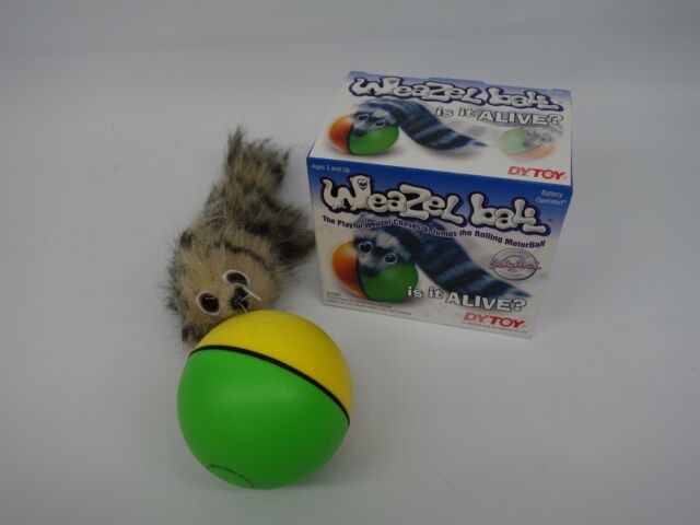 Original Weazel Weasel Ball Prank Gift Fun Toy for Dog Cat Pets Children Kid Fun