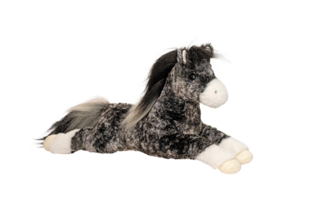 Плюшевая лошадка Дугласа Наджа, серая в яблоках, 17