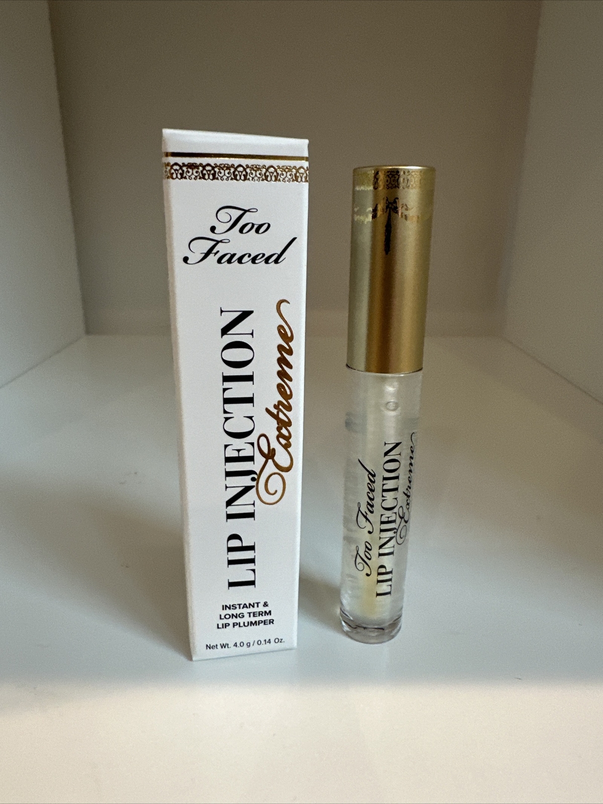 Too Faced Lip Injection Extreme Instant& Long Term Lip Plumper New In ...