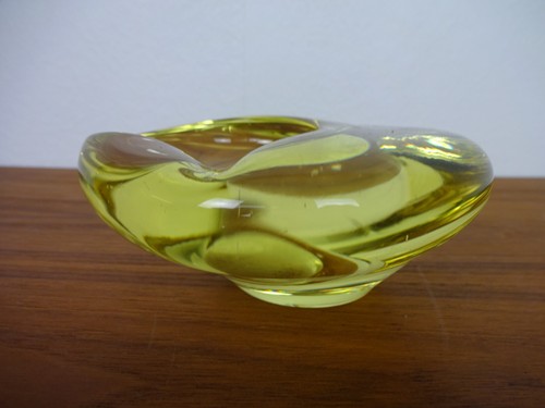 Murano Achenbecher Amarillo 1970er Años Italia - Imagen 4 de 7