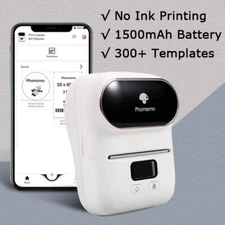 Phomemo M110 Bluetooth Label Maker Machine Portable Wireless Thermal Printer Lot