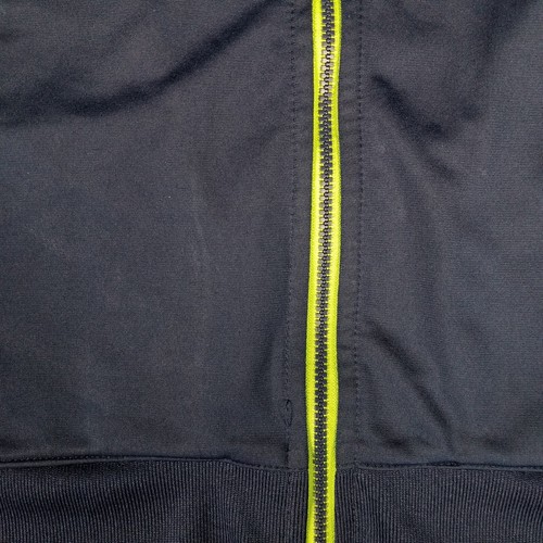 Adidas Jacket Boys 7 Blue Full Zip Track Casual School Athletic 3 Stripes Mock - Picture 12 of 12
