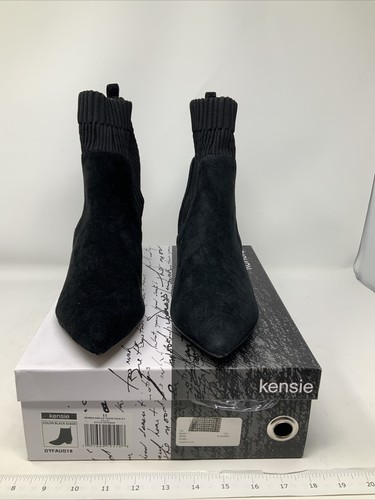 New Kensie Womens Lylla Black Boot Size 11 - Picture 2 of 11