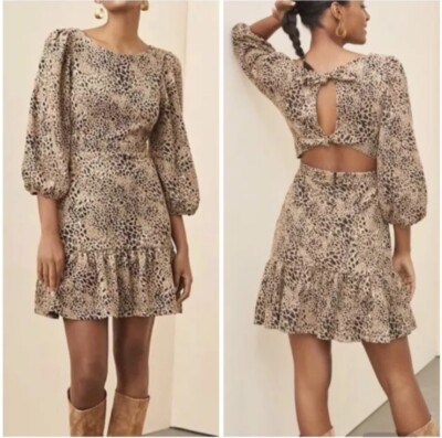 anthropologie brown motif dress ANTHROPOLOGIE BREANNA POLKA DOT DRESS BROWN
