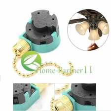 Zing Ear ZE-268S6 ZE-208S6 Switch 3 Speed Pull Chain Control Brass 2.7x2.3cm